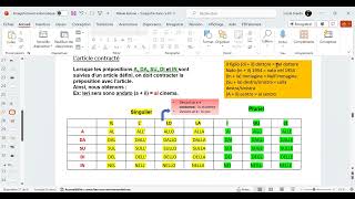 Larticle contracté [upl. by Aerahs]