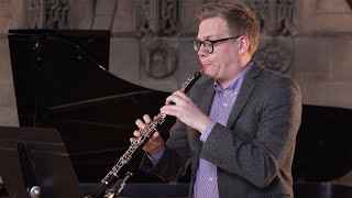 Arts amp Letters Club Alex Liedtke Oboe Recital with Zsolt Bognár piano [upl. by Chlo]