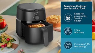 Philips 1000 series new air fryer 62L 1700W black Feedback [upl. by Stoneman785]