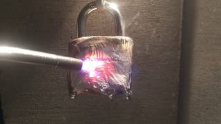 How To Open A Lock Without A Key  Melt It [upl. by Jaime]