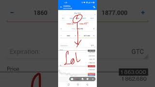 How to place buy stop order in mt5 shorts ytshorts forex trading [upl. by Nnaynaffit288]