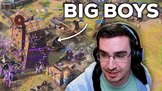 Beasty Goes For Towers of DESTRUCTION vs Kiljardi in AOE4 [upl. by Renata491]