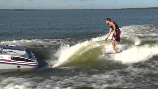 Centurion Enzo SV244 WAKE Surf Review [upl. by Couq]