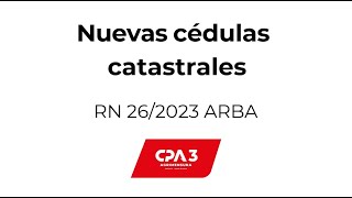 Nuevo Formato de Cédulas Catastrales [upl. by Adnale]