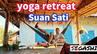 Best yoga retreat in Thailand Honest review of Suan Sati Things to to in Chiang Mai Travel Vlog [upl. by Asselem]