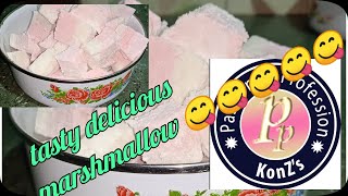 marshmallow recipe without electric blender  with mixer grinder [upl. by Iila]