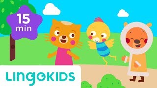 Walking Walking 👣 Exercise Songs for Preschoolers  Lingokids [upl. by Eicarg296]