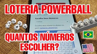 POWERBALL LOTERIA COMO FUNCIONA LOTERIA DOS ESTADOS UNIDOS COMO JOGAR [upl. by Ellesor]