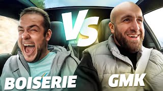 BOISERIE VS GMK 😱😨  MA C63 EN GLISSE DANS LES CHAMPS 😳😭 [upl. by Euqimod]