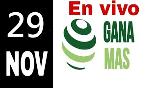 Sorteo Lotería Nacional tarde GANA MAS Resultados En Vivo de hoy viernes 29 de noviembre de 2024 [upl. by Dulcia636]