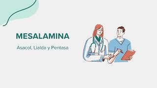 Mesalamina Asacol Lialda y Pentasa  Drug Rx Información SpanishEspañol [upl. by Umeko]