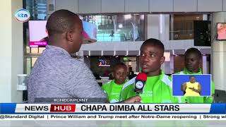 Chapa Dimba all Stars prepare to leave for Spain [upl. by Yerxa]