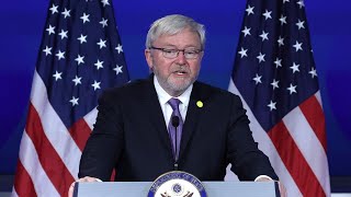 Kevin Rudd ‘ready to work’ with Donald Trump [upl. by Sheffield]