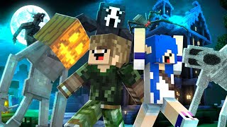 FOMOS CONVIDADOS PARA UMA CASA MISTERIOSA 👻  MINECRAFT MANSÃO [upl. by Riannon]