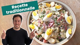 Salade piémontaise maison  La VRAIE recette traditionnelle [upl. by Nahtnahoj207]