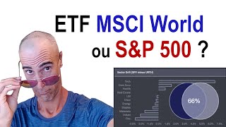 ETF SampP 500 ou MSCI World  lequel choisir [upl. by Orson]