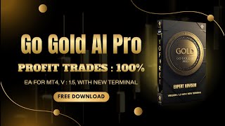 Go Gold AI Pro EA V15 MT4  Revolutionary Trading Robot for Gold XAUUSD [upl. by Amin]