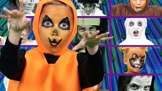 The Best Halloween Finger Family  Finger Family Songs [upl. by Kcam]