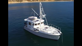 NORDHAVNS SMALLEST TRAWLER  Nordhavn 35 Tour Second to last one built [upl. by Leanard]