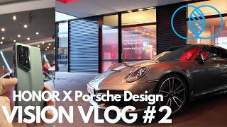 Honor Magic V2 RSR Event in Leipzig  Porsche Taycan Testfahrt  Vision Vlog 2 [upl. by Leif400]