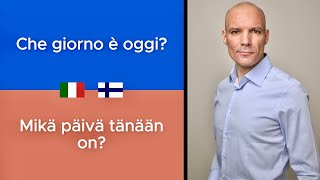 🇮🇹🇫🇮 Giorni della settimana in italiano  finlandese [upl. by Gisela440]