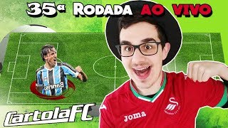 LIVE DICAS 35 RODADA  CARTOLA FC 2018 [upl. by Adnovahs]