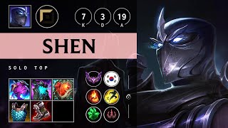 Shen Top vs Cassiopeia Unstoppable  KR Master Patch 1423 [upl. by Ettelocin]