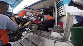 Naik Motor Dari Sumatra Nyebrang ke MalaysiaWheel Story 3Stage 1 [upl. by Aderb726]