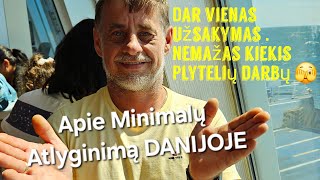 Apie Minimalų uždarbį Naujas plytelių darbų projektėlis Įdomūs spręndimai Skalbimo mašinos guma🫣 [upl. by Albin]