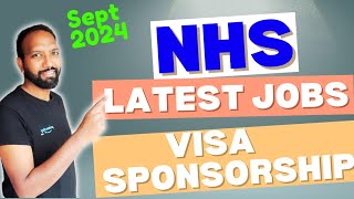 UK NHS VISA SPONSORSHIP  SWITCH VISA  NHS JOB OPPORTUNITIES  MOVE WITH FAMILY  Apply Now [upl. by Samale]