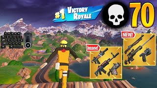 70 Elimination Solo Squads Wins Full Gameplay Fortnite Chapter 5 [upl. by Etnahc764]