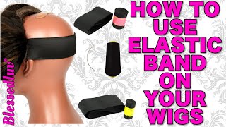 Tutorial DIY How to Apply Elastic Band to Your Wig [upl. by Corsetti]