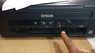 How to install Epson L210 printer driver  100 Works [upl. by Jerrine201]