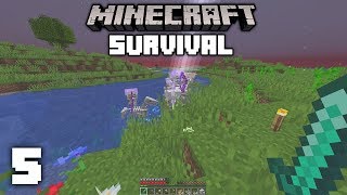 Minecraft 114 Survival Lets Play  RAREST OCCURRENCE IN MINECRAFT  Ep 5 [upl. by Teresa]