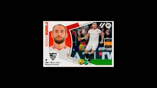 CROMO DE NEMANJA GUDELJ EN EL SEVILLA FC 2425 shorts shortvideo Gudelj NemanjaGudelj SevillaFC [upl. by Odracir803]