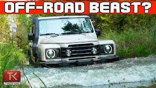 Ineos Grenadier vs Mud Rocks amp Water  How Does this GWagen Hunter Fare OffRoad [upl. by Heigl]