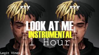 XXXTENTACION  Look At Me Instrumental 1 Hour [upl. by Cornelius]