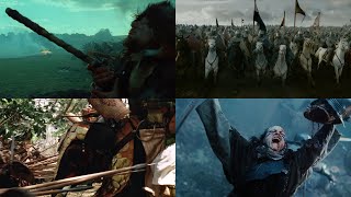 Top 10 EPIC ancient and medieval massive battles movie scenes of all time PART 2 [upl. by Iek]