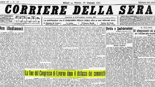 Oggi 100 anni fa la prima scissione a sinistra così nacque il Partito Comunista d’Italia [upl. by Rednaskela717]