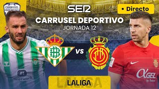 ⚽️ REAL BETIS vs RCD MALLORCA  EN DIRECTO LaLiga 2324  Jornada 12 [upl. by Yecnay867]