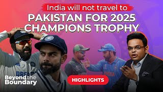 ICC cancels key event for Champions Trophy amid scheduling dispute over India matches  Highlights [upl. by Home]