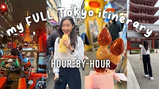 Japan Travel Vlog what to eat in TOKYO amp best things to do 2023 [upl. by Aiynot]