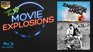 XPlode  The Best Movie Explosions  Zabriskie Point 1970 HDTV Edited version [upl. by Jelks]