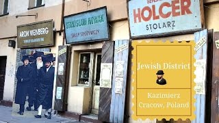 Special Jewish visit in KrakówPoland Jewish District  Kazimierz Part 1 [upl. by Heyde]