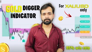 Gold digger for XAUUSD  84 win rate on 13 [upl. by Ahsad]