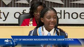 City of Windhoek Inaugurates 25th Junior Council  nbc [upl. by O'Kelly]