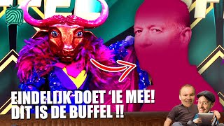 Eindelijk Doet ie Mee Dit is de Buffel 😱  MASKED SINGER 2023 4 [upl. by Lilli]