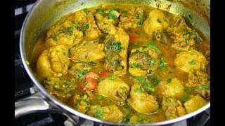 Coconut Curry Chicken TastyTuesdays  CaribbeanPotcom [upl. by Reid]