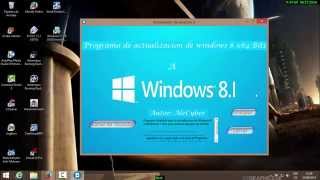 Nuevo método para Actualizar windows 8 a 81 x64bits Sin perder tu Información [upl. by Auqkinahs918]