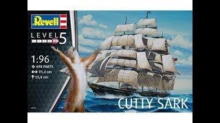 Cutty Sark  Revell 196  Inbox review DeutschGerman [upl. by Tserof]